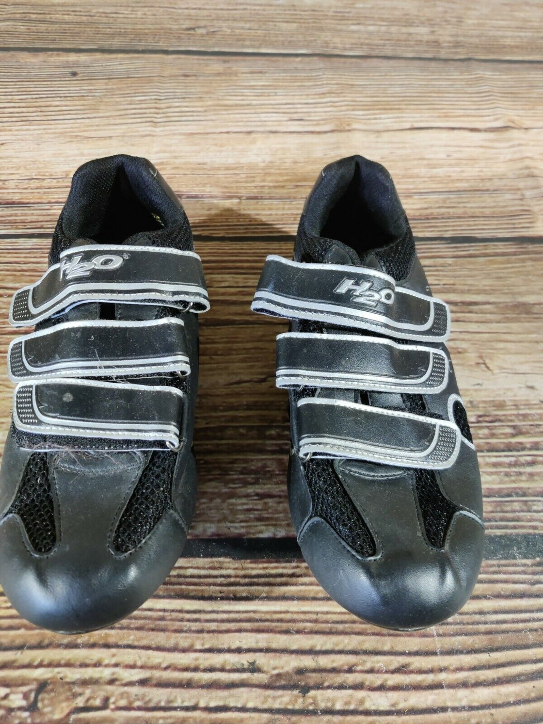 H2O Road Cycling Shoes Biking Boots 3 Bolts Size EU42, US8.5