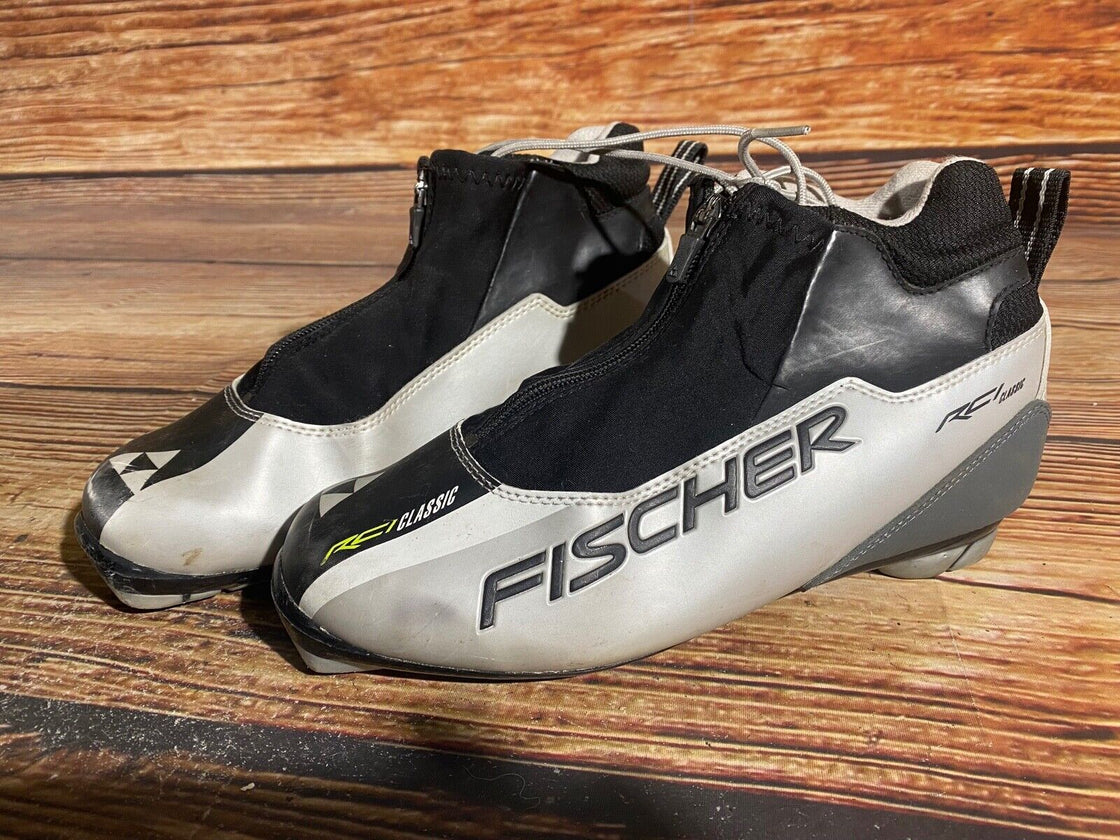 Fischer RCI Classic Cross Country Ski Boots Size EU41 US8.5 for NNN