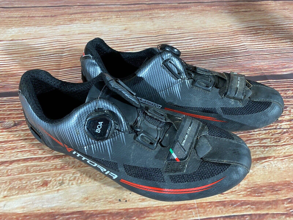 VITTORIA EF Boa Road Cycling Shoes Size 3 Bolts EU41 US8 Mondo 260