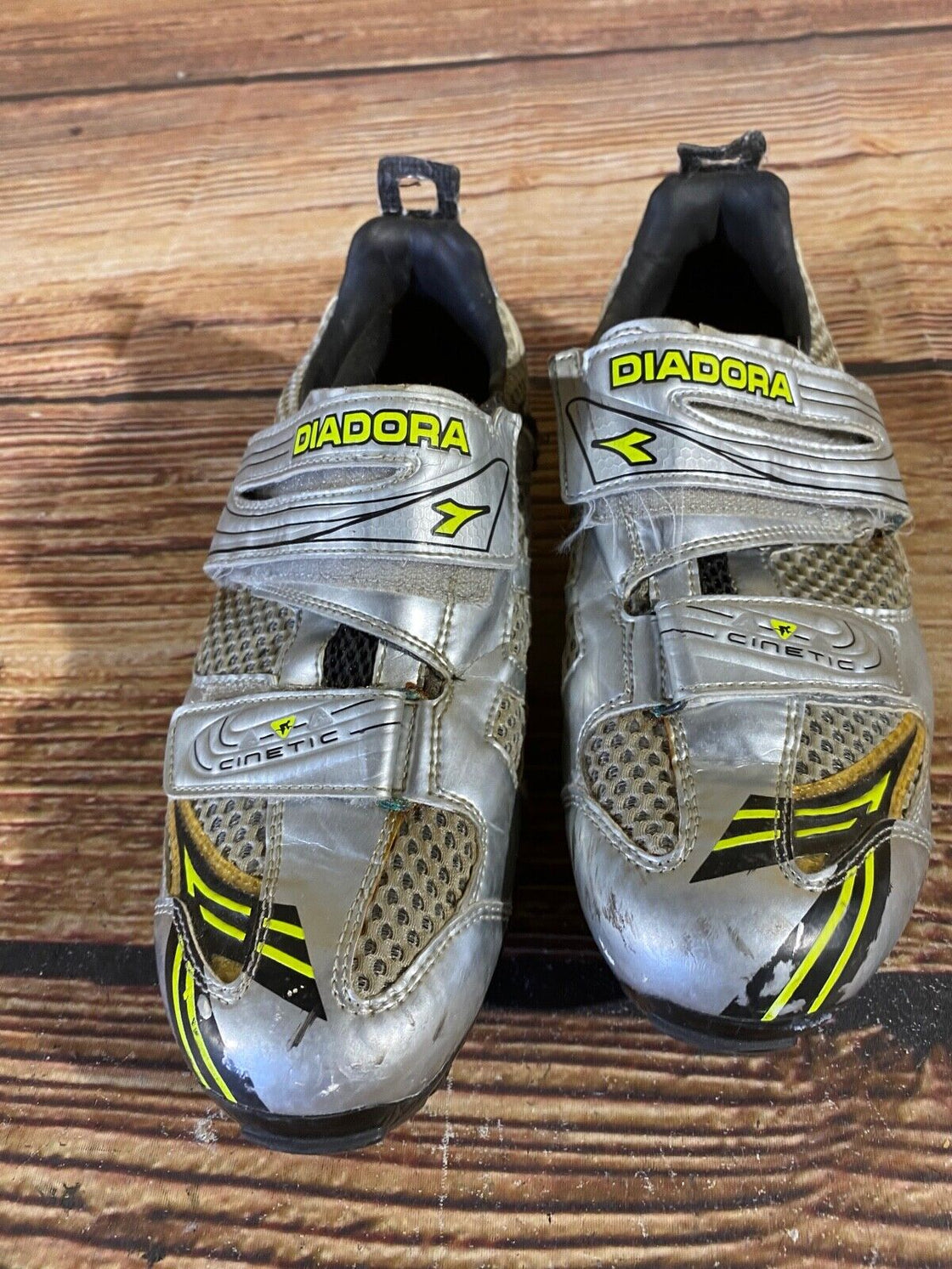 DIADORA Cinetic Cycling MTB Shoes Mountain Biking 2 Bolts Size EU41, US8, Uk7.5