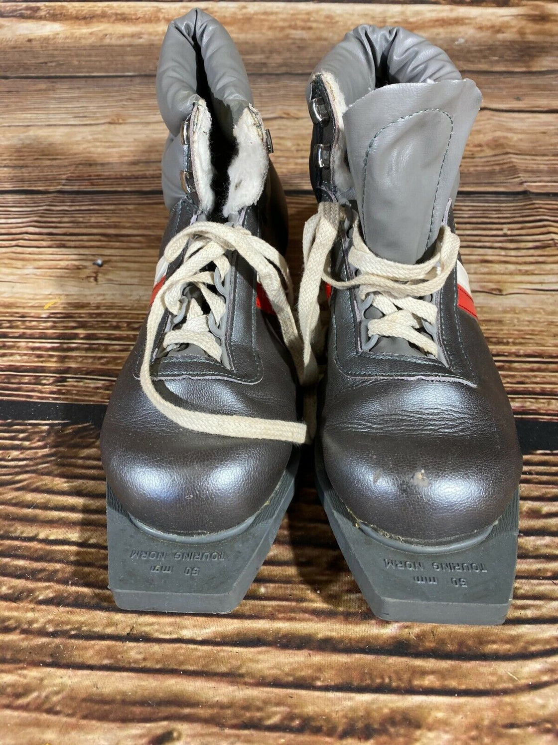 Vintage Cross Country Ski Boots Size EU39 US7 Touring Norm NN 50mm 3pin