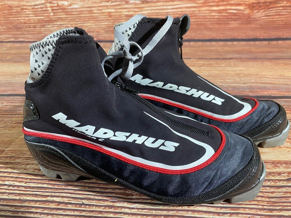 Madshus Hyper C Nordic Cross Country Ski Boots Size EU38 US5.5 NNN Rottefella