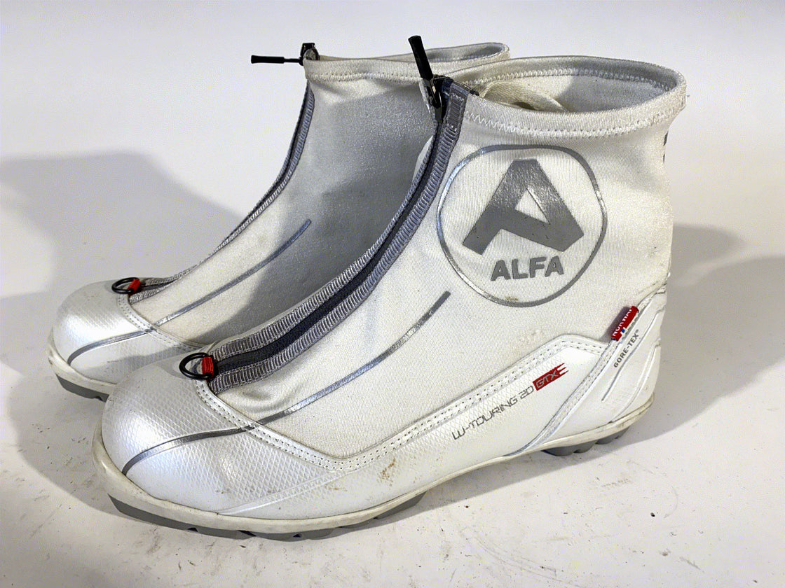 Alfa Touring Gore-tex Cross Country Ski Boots Women's Size EU40 US8.5 for NNN