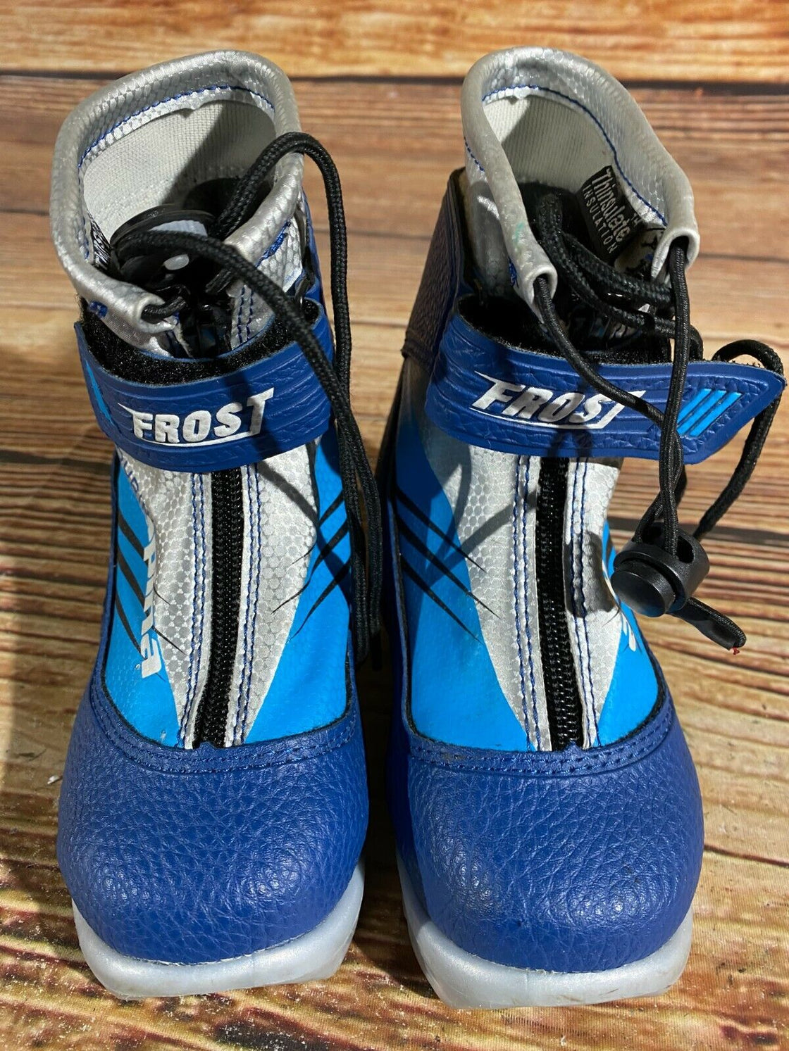 Alpina Frost Kids Nordic Cross Country Ski Boots Size EU28 US10.5 for NNN A-358