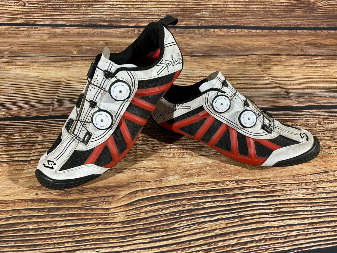 SPIUK Pragma Carbon Road Cycling Shoes Biking Boots Size EU46, US11.5, Mondo 286