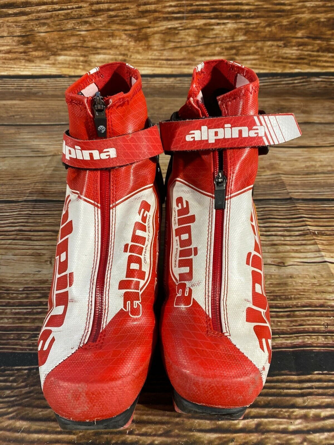 Alpina F-Race Combi Nordic Cross Country Ski Boots Size EU39 US7 NNN bindings