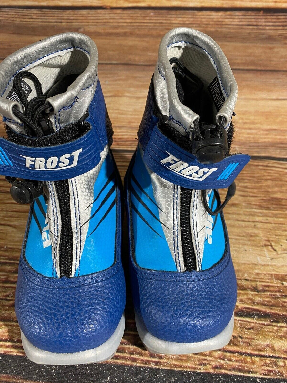 Alpina Frost Kids Nordic Cross Country Ski Boots Size EU26 US9 NNN A-518