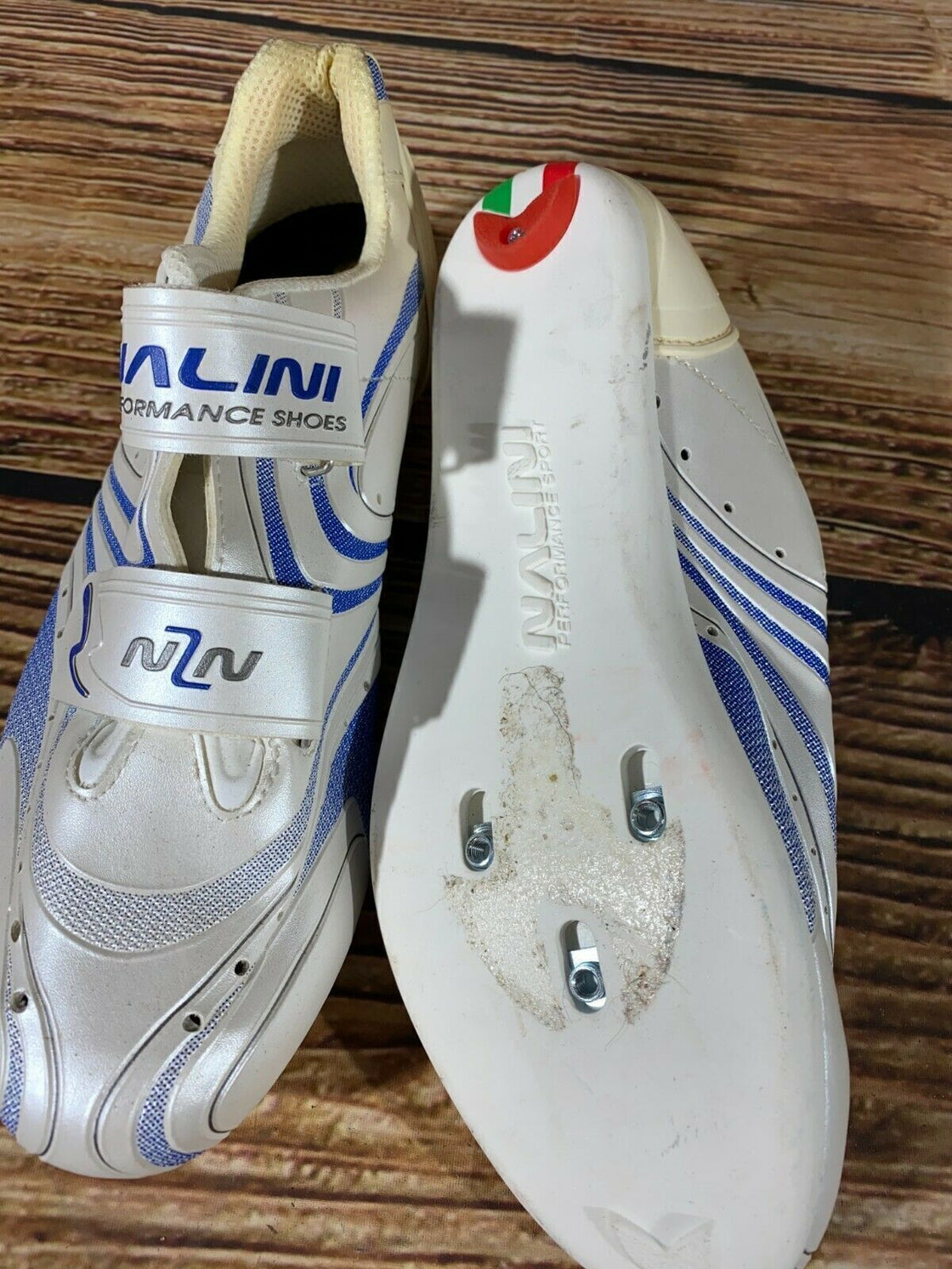 NALINI Road Cycling Shoes Road Bike 3 Bolts Size EU42 US9