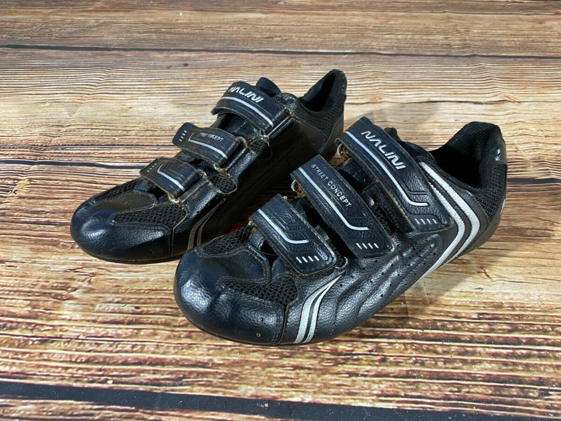 NALINI Road Cycling Shoes Clipless Biking Boots Size EU 43 with Cleats