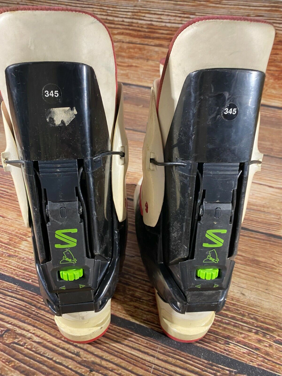 SALOMON Vintage Alpine Ski Boots Size Mondo 270 mm, Outer Sole 321 mm RARE DH18