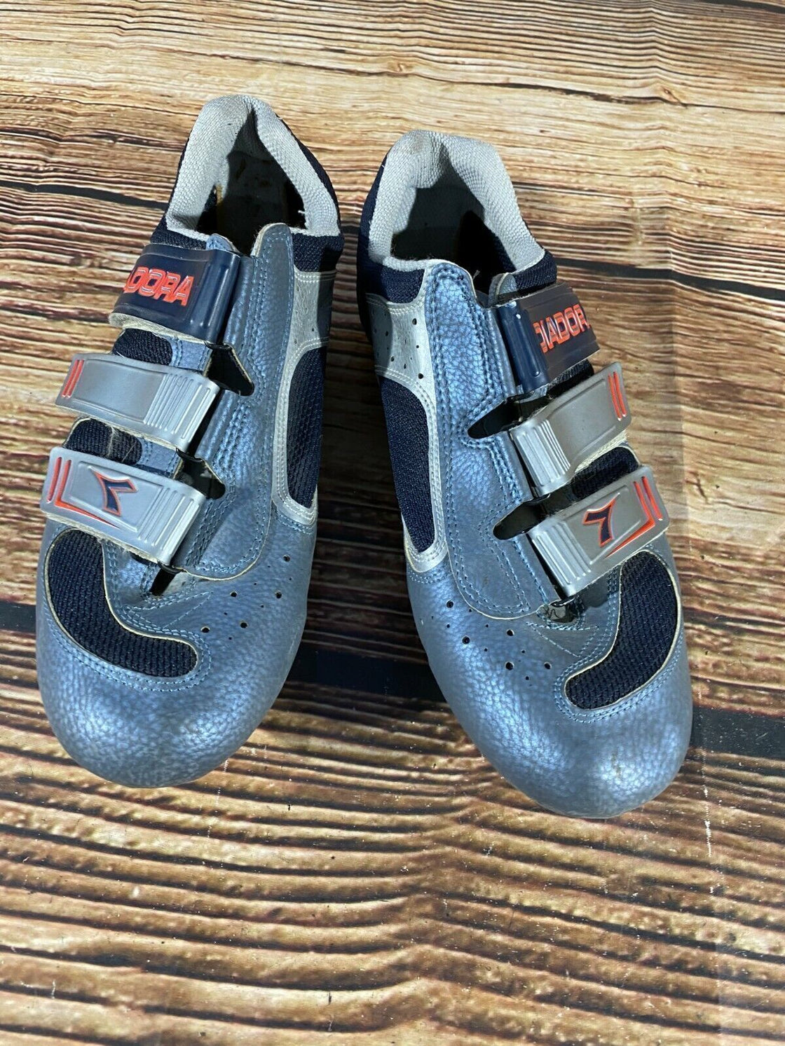 DIADORA Road Cycling Shoes Clipless Biking Boots Size EU 44 with Cleats