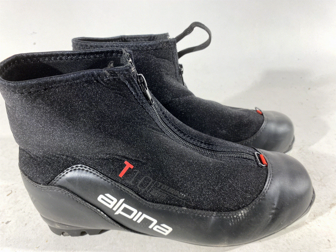 Alpina T10 Nordic Cross Country Classic Ski Boots Size EU42 US9 for NNN 363