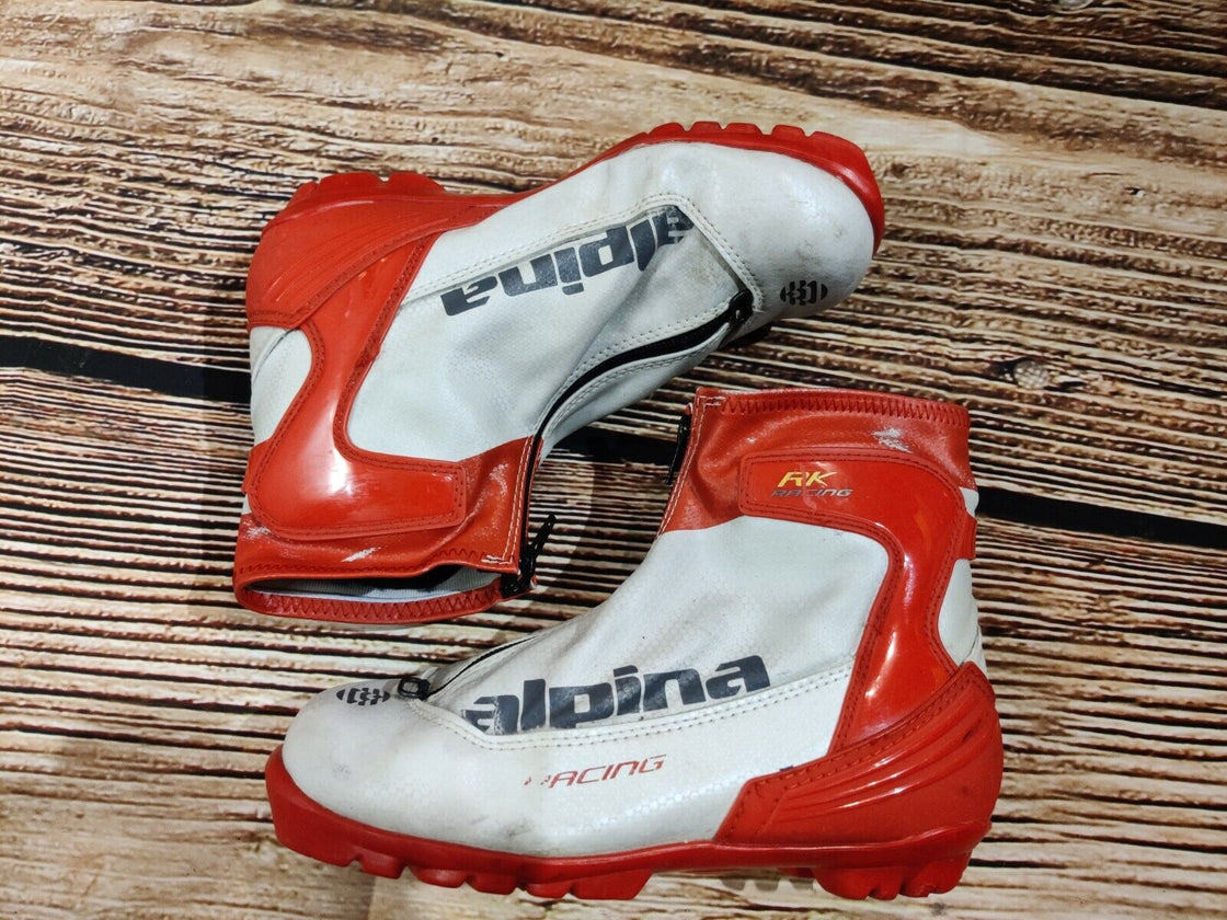 Alpina RK Racing Nordic Cross Country Ski Boots Classic Size EU37 US5.5 NNN