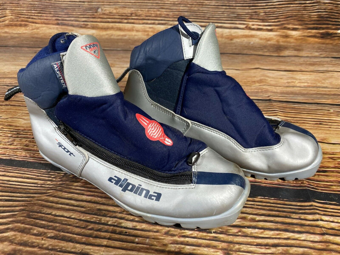 Alpina 311 Nordic Cross Country Ski Boots Size EU39 US7 for NNN