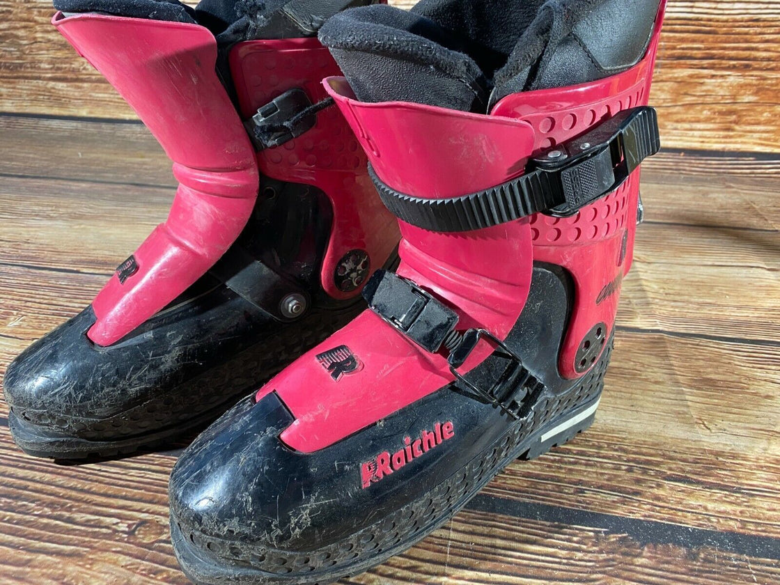 RAICHLE Concordia Telemark Touring Alpine Ski Boots Size Mondo 260 US8 mm DH40