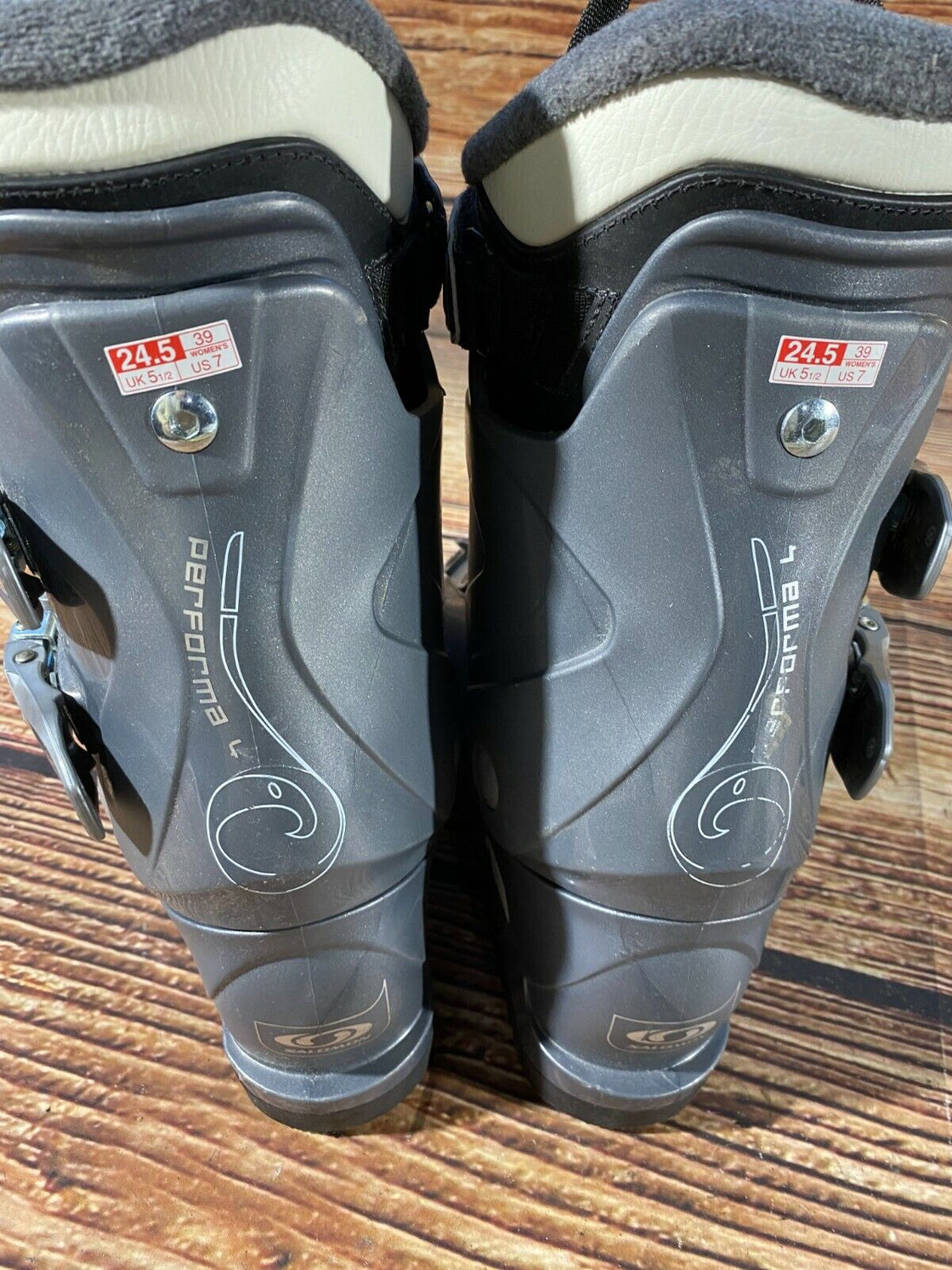 SALOMON Alpine Ski Boots Size Mondo 240 - 245 mm, Outer Sole 287 mm DH130