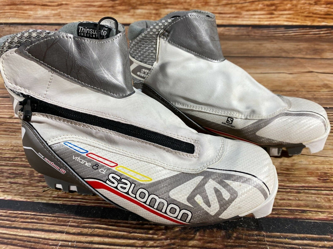 SALOMON Vitane 8CL Cross Country Ski Boots Size EU36 2/3 US5.5 SNS Pilot