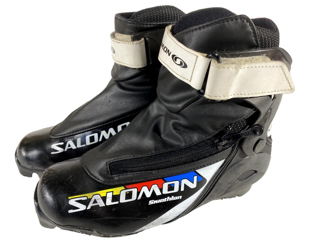 SALOMON Skiathlon Nordic Cross Country Ski Boots Size EU36 US4 SNS Pilot