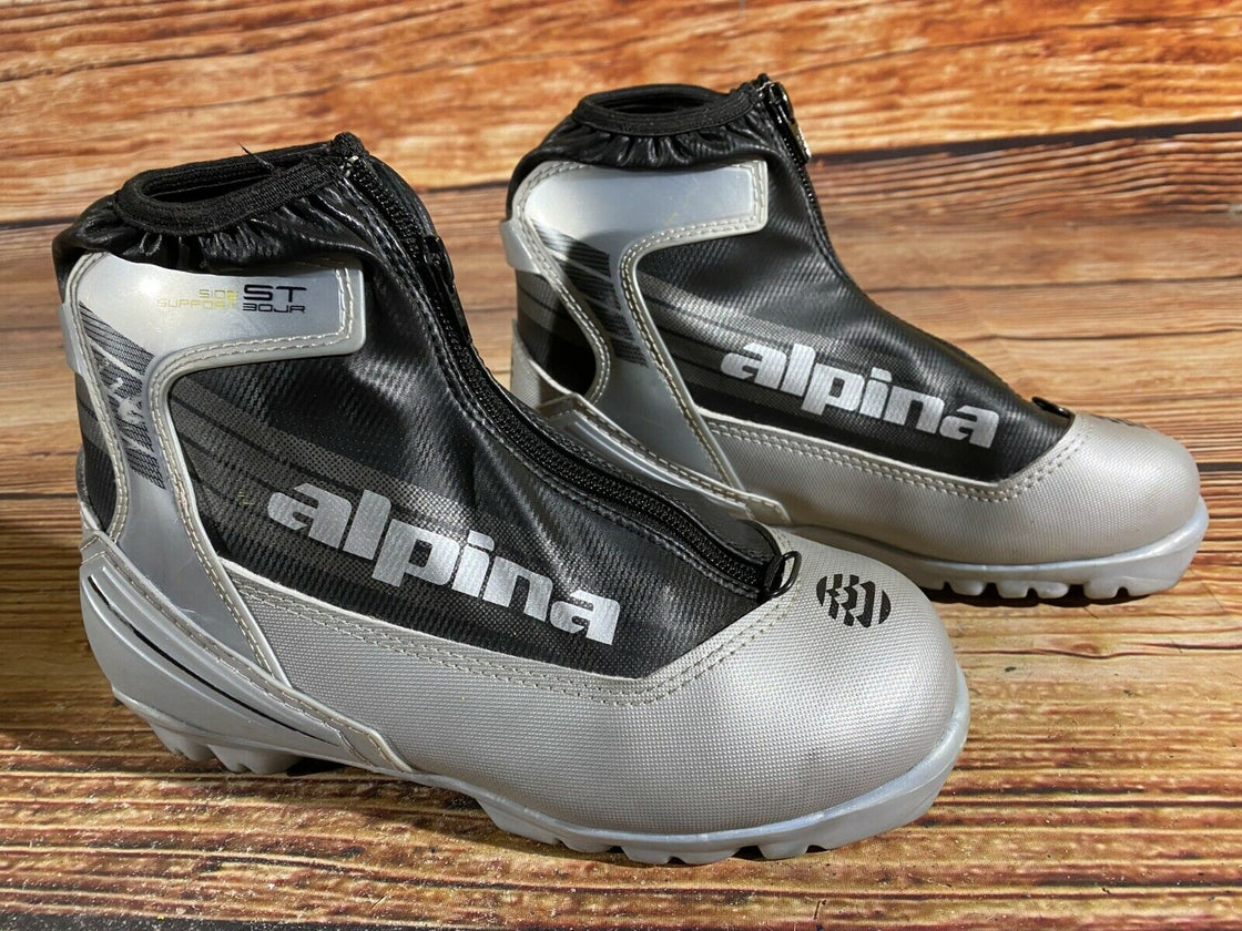 Alpina ST30JR Nordic Cross Country Ski Boots Size EU36 US4.5 for NNN