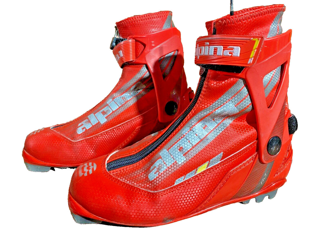 Alpina RJ Nordic Cross Country Ski Boots Size EU37 US5.5 for NNN
