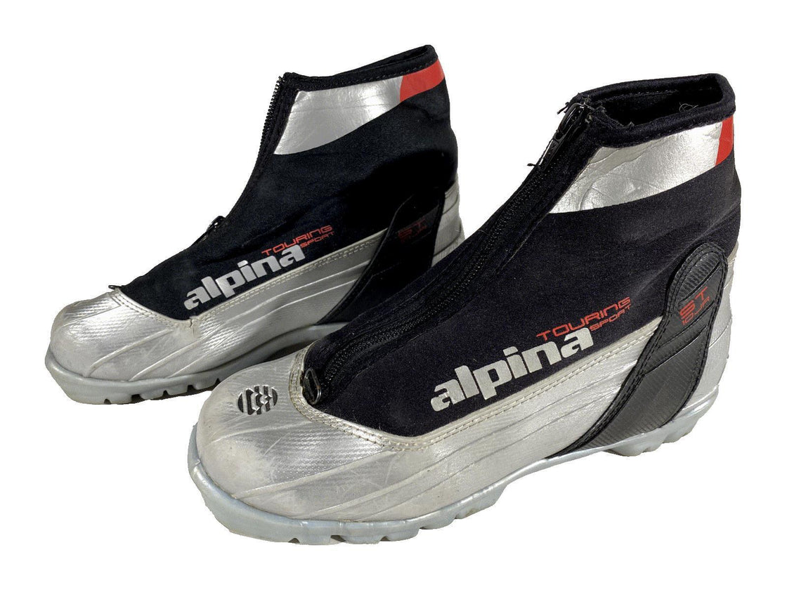 Alpina ST10jr Nordic Cross Country Ski Boots Size EU36 US4.5 NNN 880