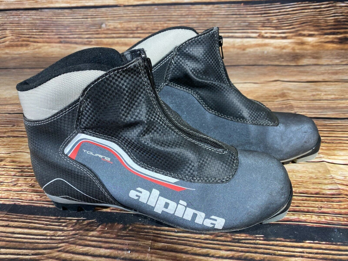 Alpina Touring Nordic Cross Country Ski Boots Size EU41 US8 for NNN