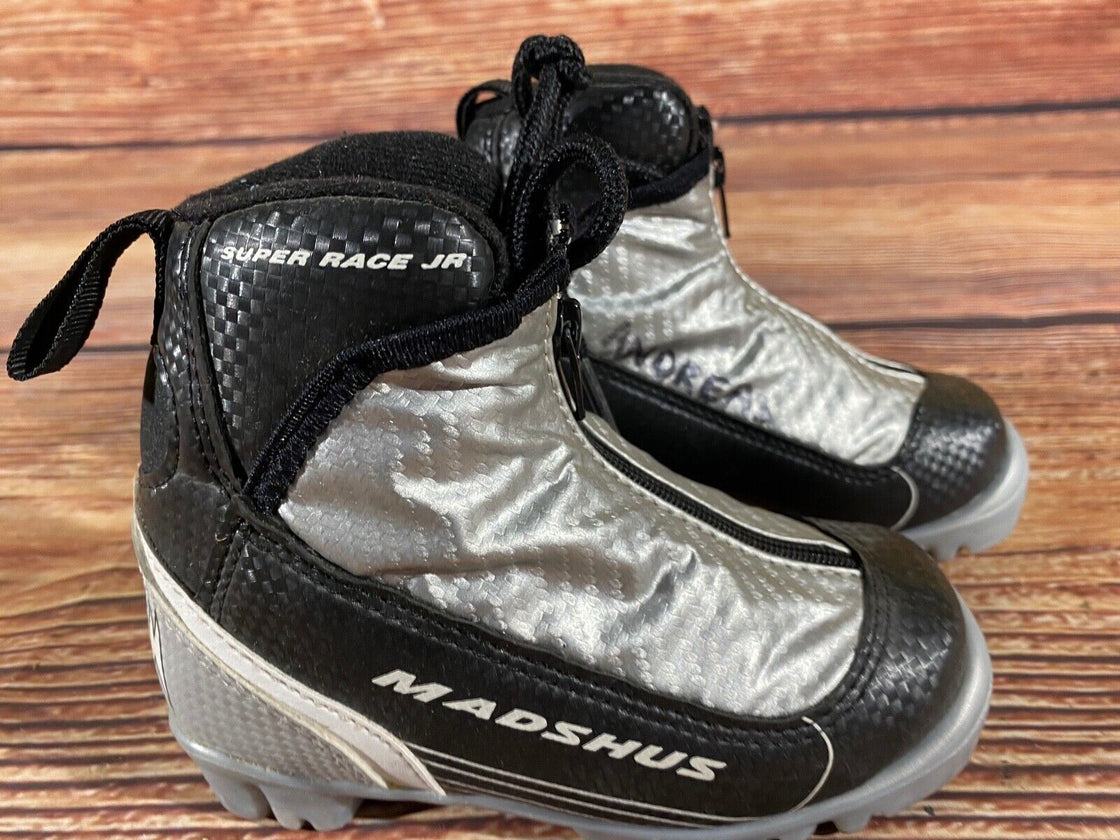 Madshus Super Race Kids Nordic Cross Country Ski Boots Size EU28 US10.5 NNN M329