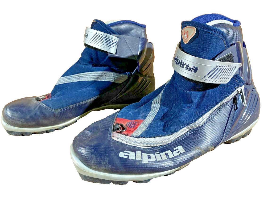 Alpina ST21 Nordic Cross Country Ski Boots Size EU42 US9 for NNN