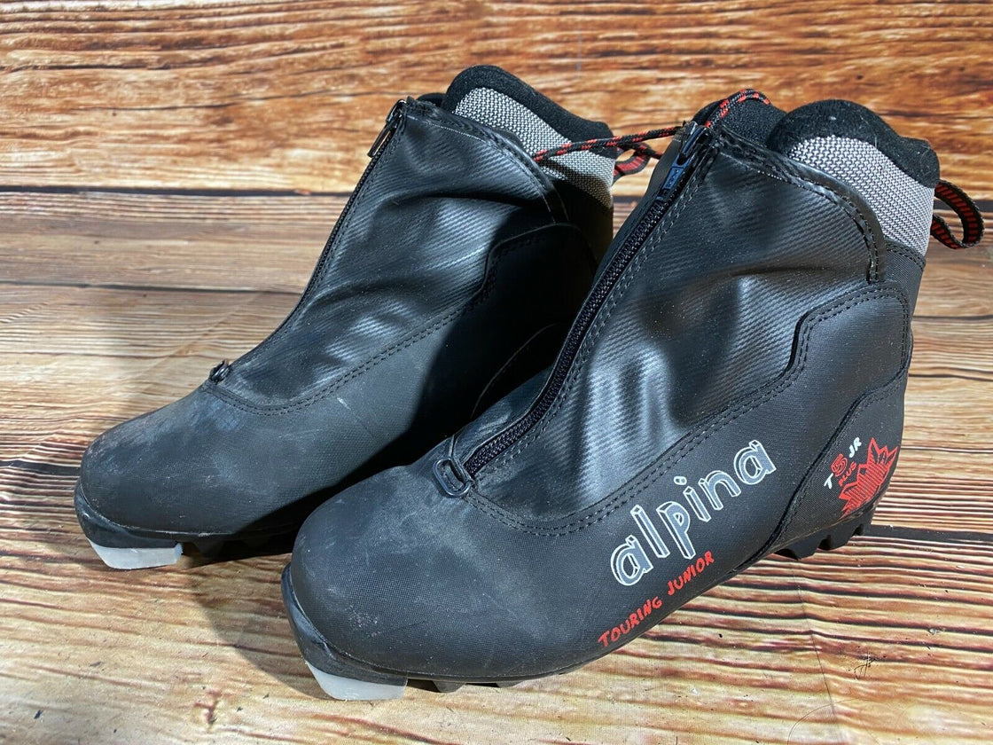 Alpina Touring Nordic Cross Country Ski Boots Size EU38 US6 NNN bindings