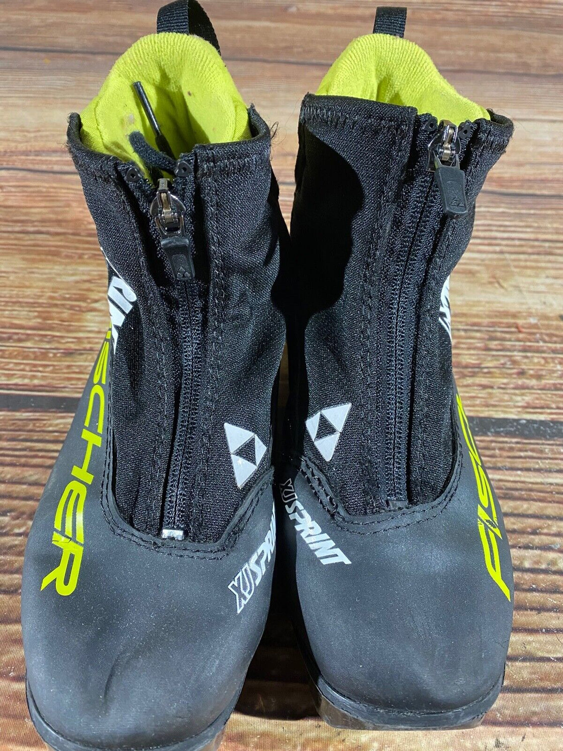 Fischer XJ Sprint Cross Country Ski Boots Size EU35 US3.5 for NNN