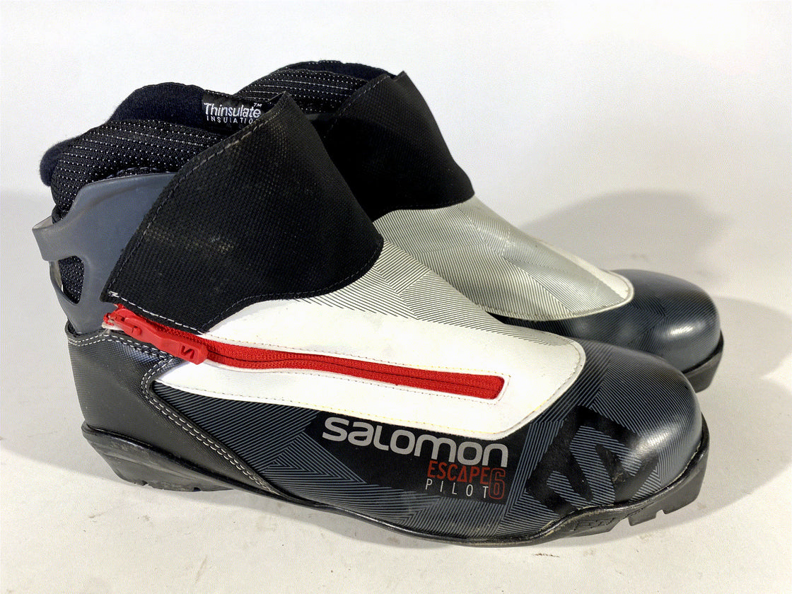 SALOMON Escape 6 Cross Country Ski Boots Size EU44 2/3 US10.5 SNS Pilot