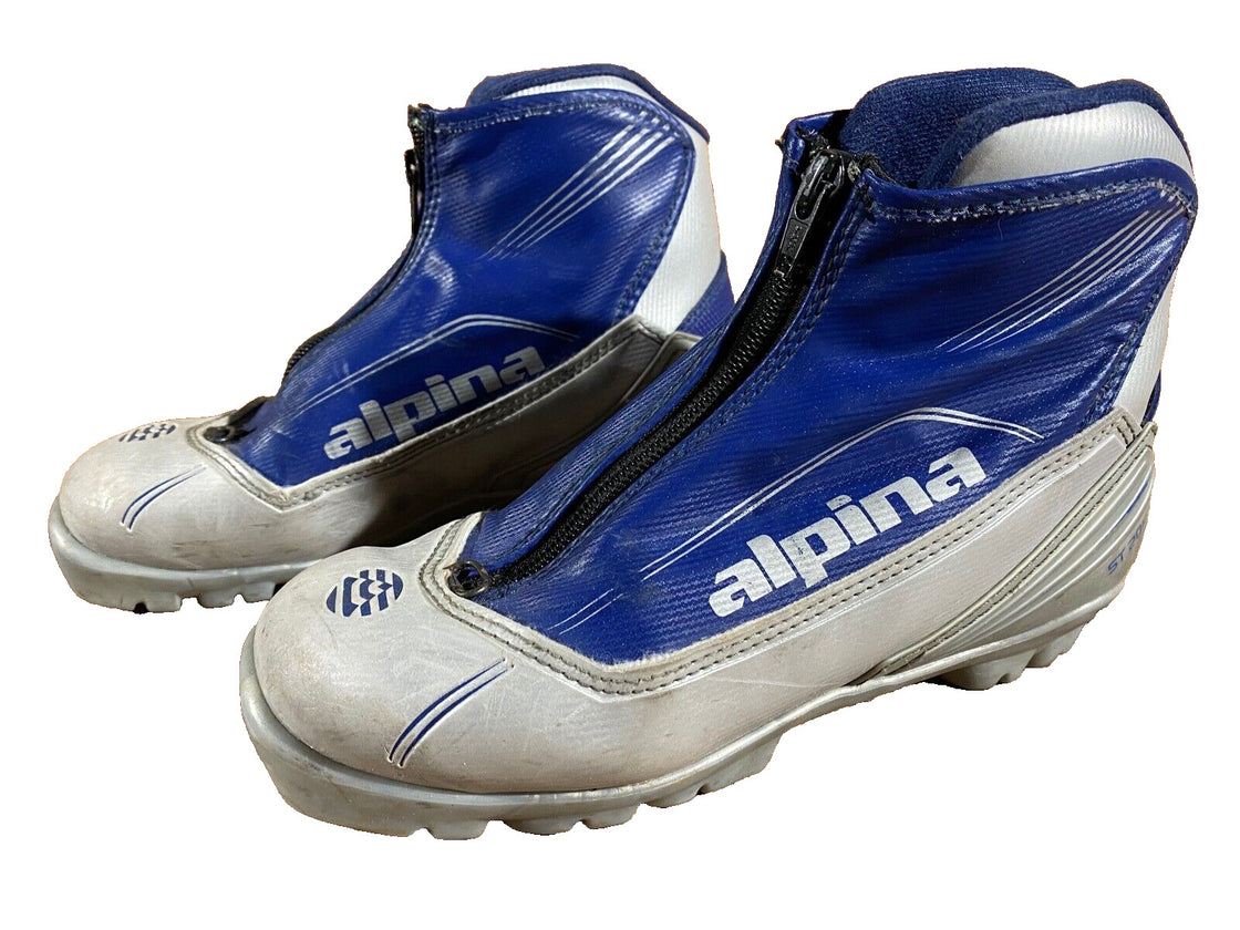 Alpina ST20jr Nordic Cross Country Ski Boots Size EU36 US4.5 for NNN