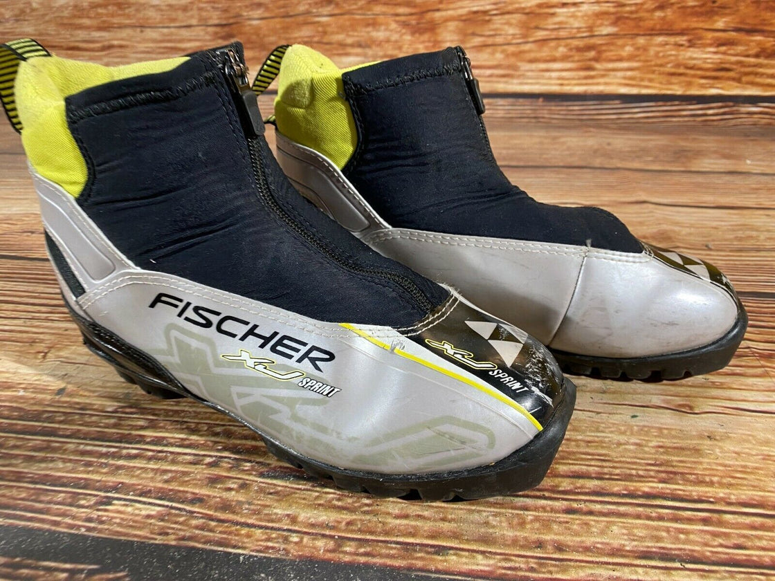 Fischer XJ Sprint Cross Country Ski Boots Size EU37 for NNN Binding