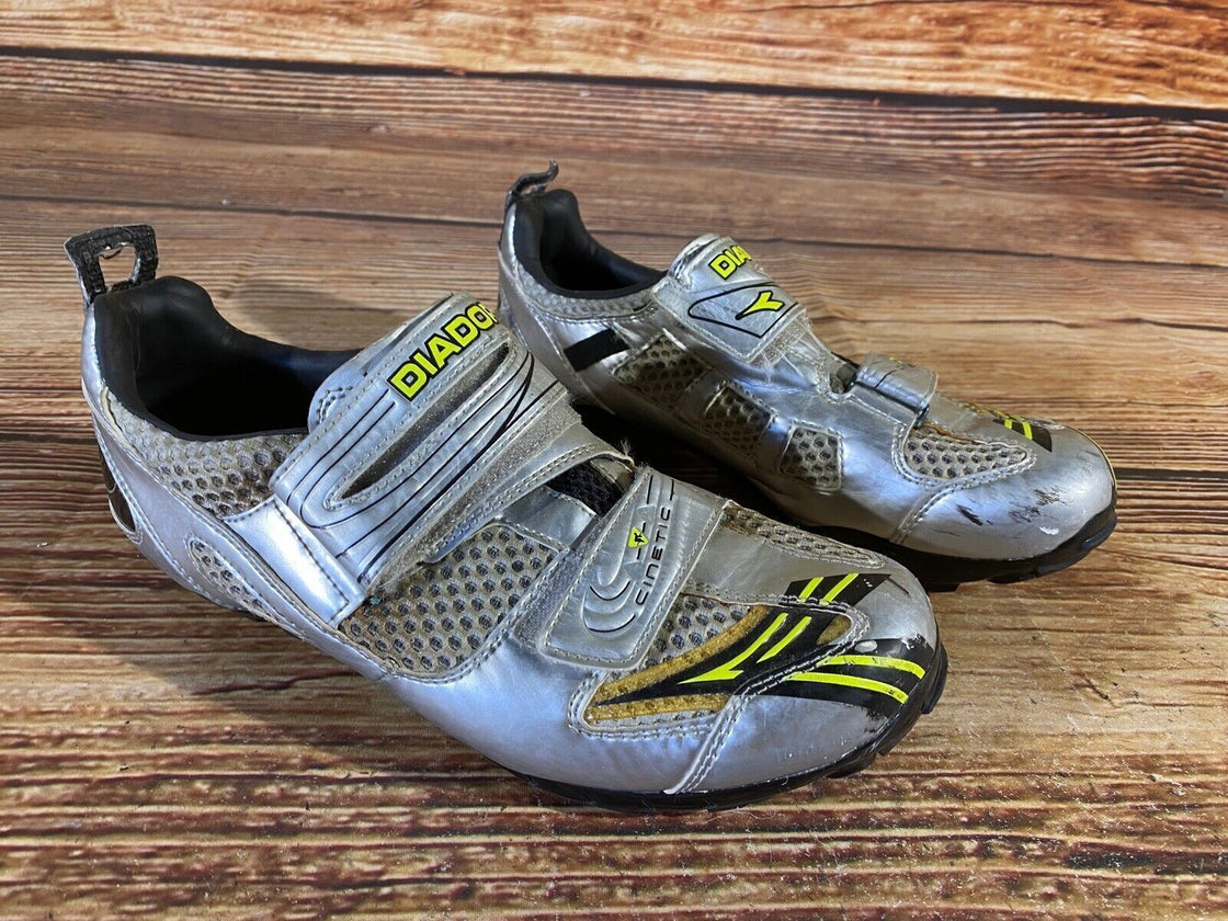 DIADORA Cinetic Cycling MTB Shoes Mountain Biking 2 Bolts Size EU41, US8, Uk7.5