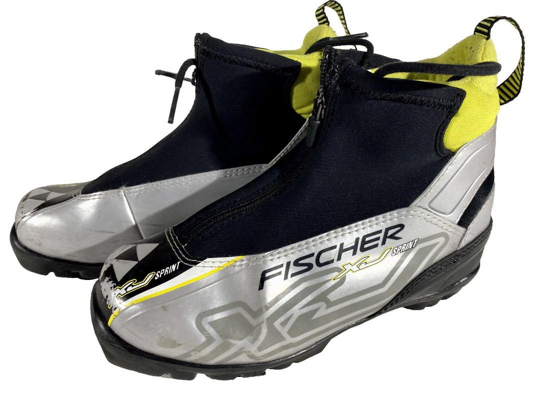 Fischer XJ Sprint Nordic Cross Country Ski Boots Size EU38 US6 NNN