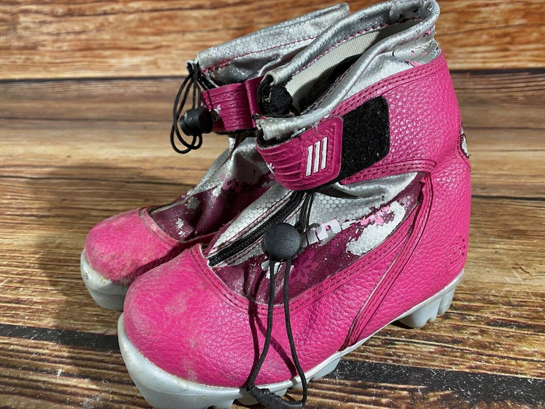 Alpina Frost Kids Nordic Cross Country Ski Boots Size EU29 US11 for NNN A-898