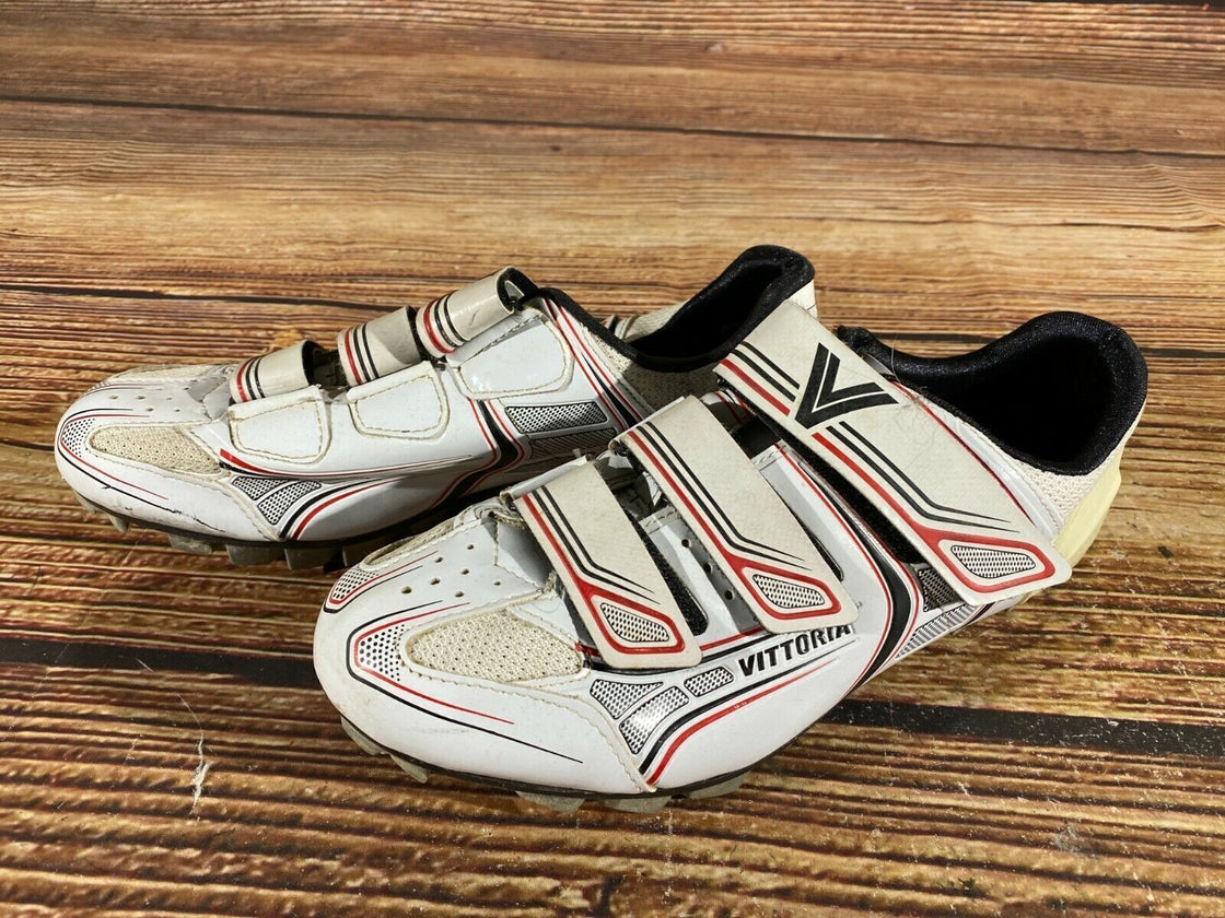 VITTORIA Cycling MTB Shoes Mountain Biking 2 Bolts Size EU42, US8, Mondo 268