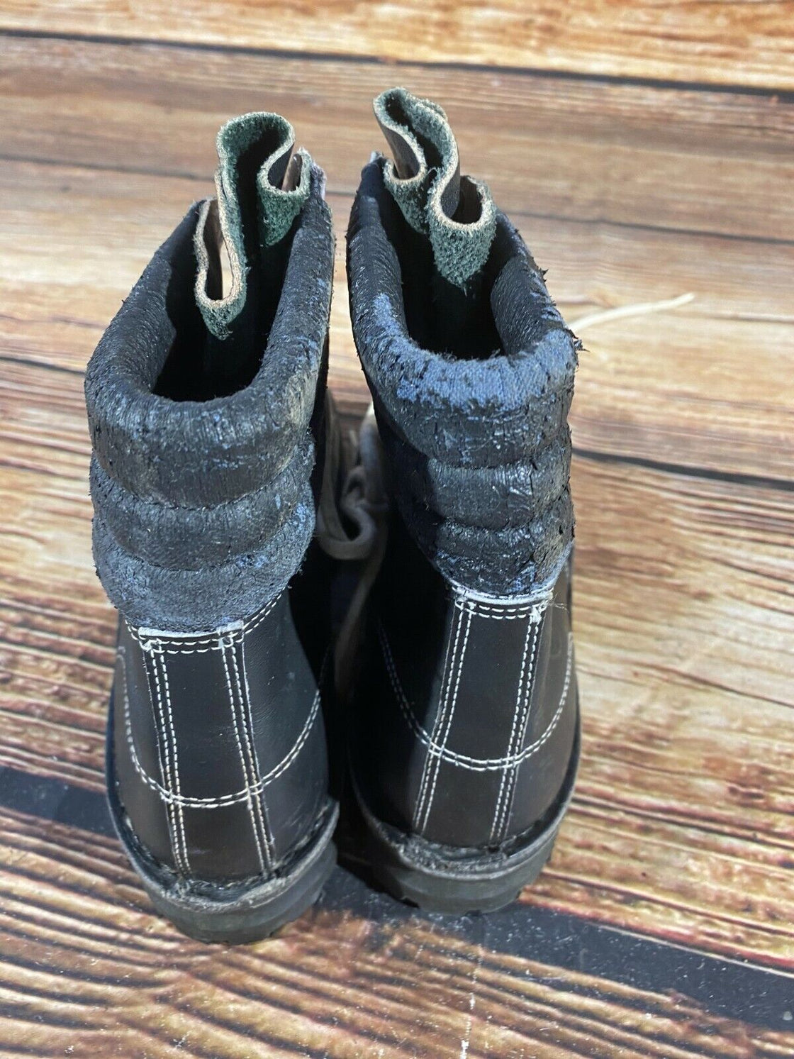 DALEX Vintage Cross Country Ski Boots EU38 US5.5 Kandahar Cable Bindings KL46