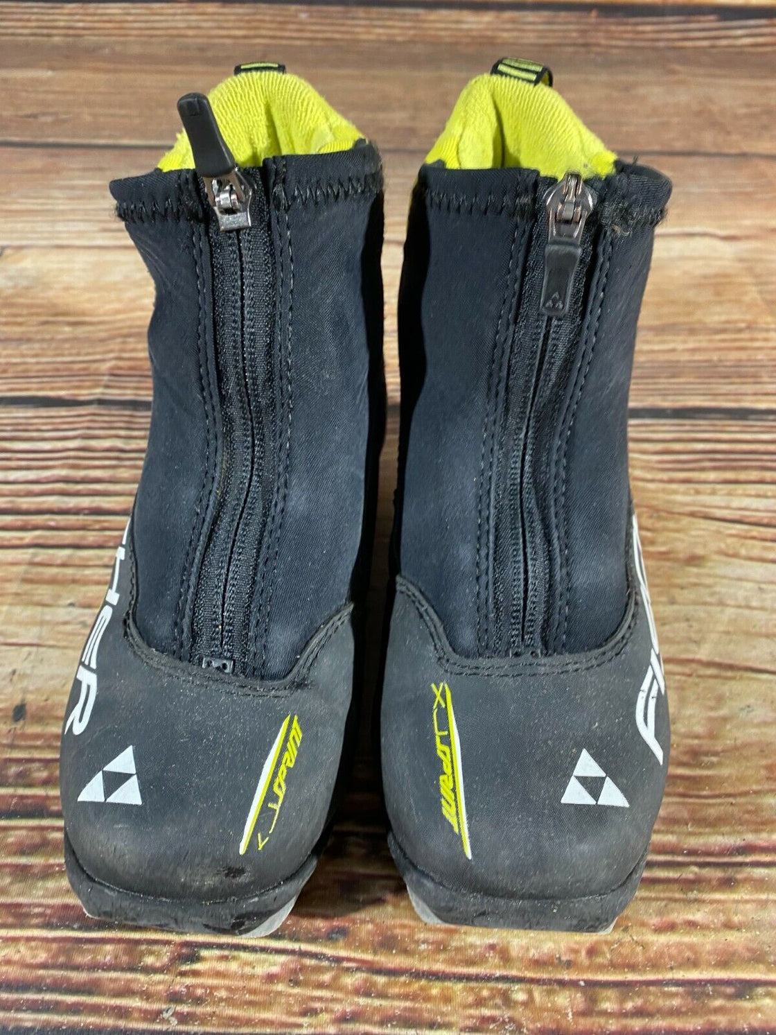 Fischer XJ Sprint Kids Nordic Cross Country Ski Boots Size EU32 US1.5 NNN F-295