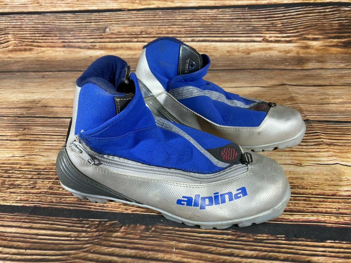 Alpina ST11 J Cross Country Ski Boots Classic Size EU38 US6 NNN Rottefella