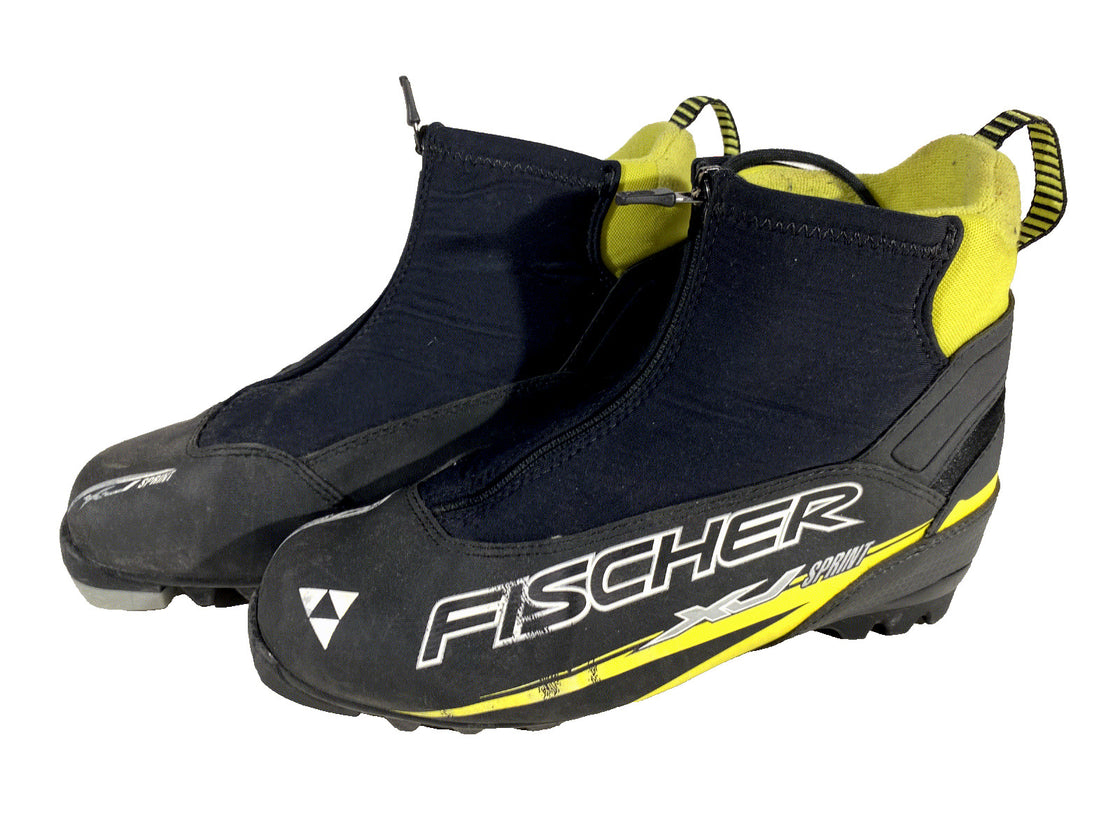 Fischer XJ Sprint Nordic Cross Country Ski Boots Size EU39 US7 NNN