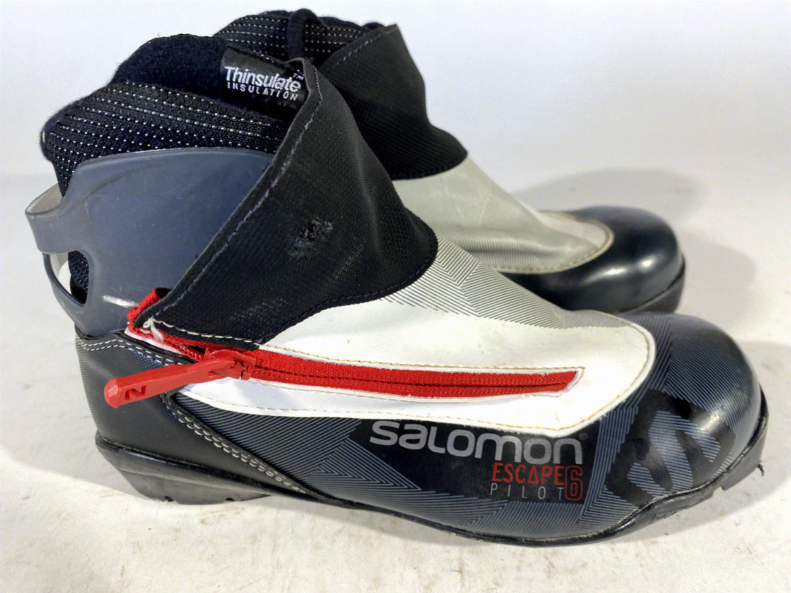 SALOMON Escape 6 Nordic Cross Country Ski Boots Size EU37 1/3 US5 SNS Pilot