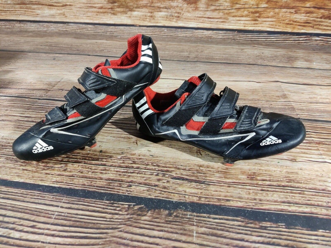 Adidas Road Cycling Shoes Bicycle Biking Shoes Size EU42 2/3 US9 with Cleats