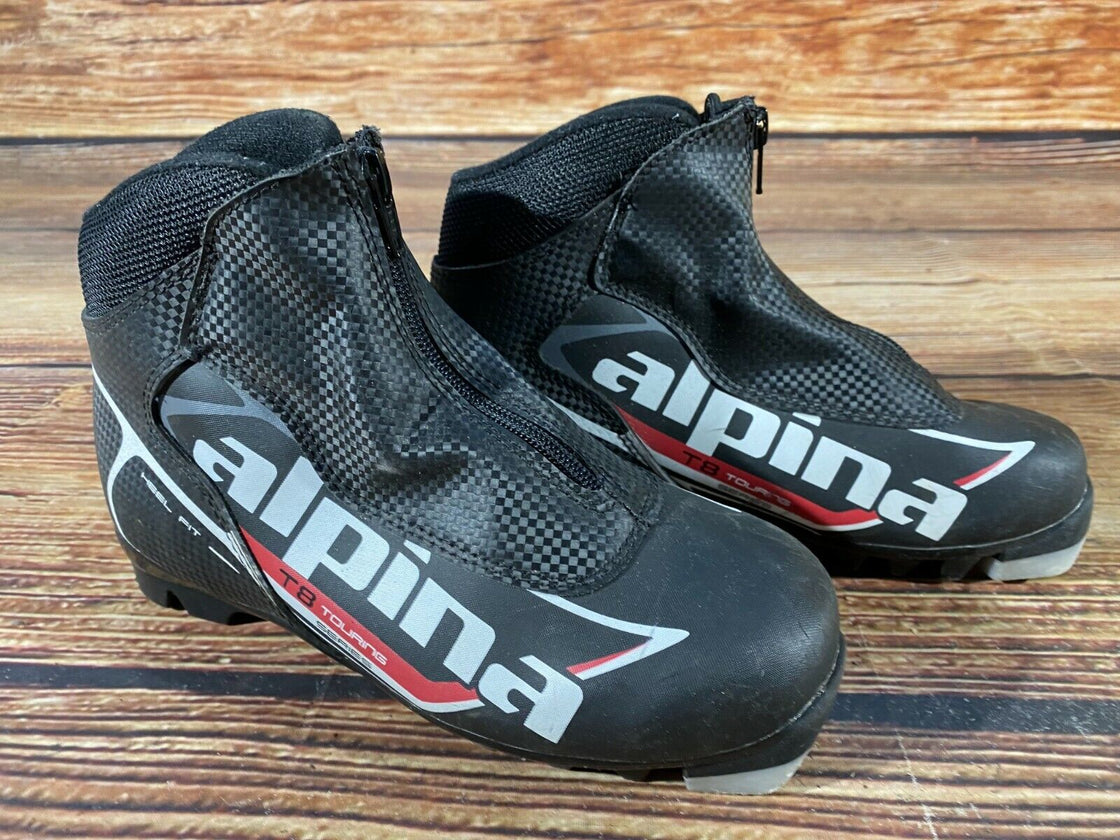 Alpina T8 Touring Nordic Cross Country Ski Boots Size EU36 US4.5 for NNN