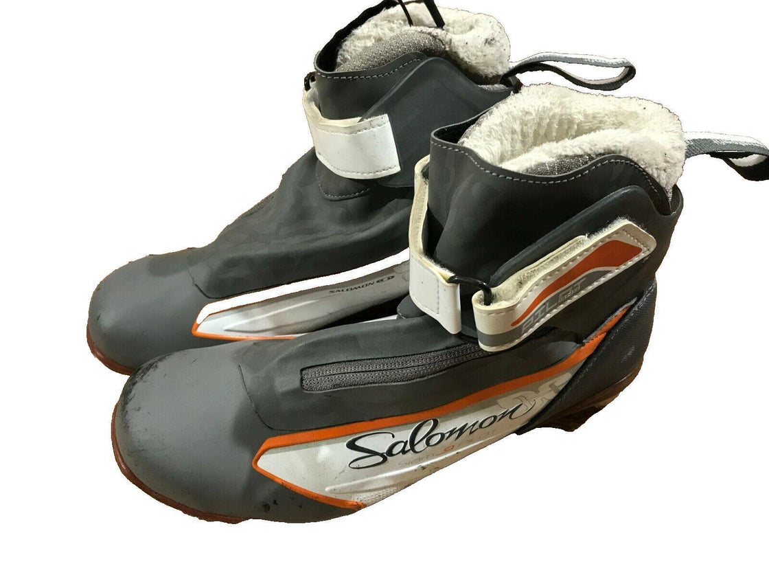 SALOMON Siam 9 Carbon Cross Country Ski Boots Size EU38 2/3 SNS Pilot P