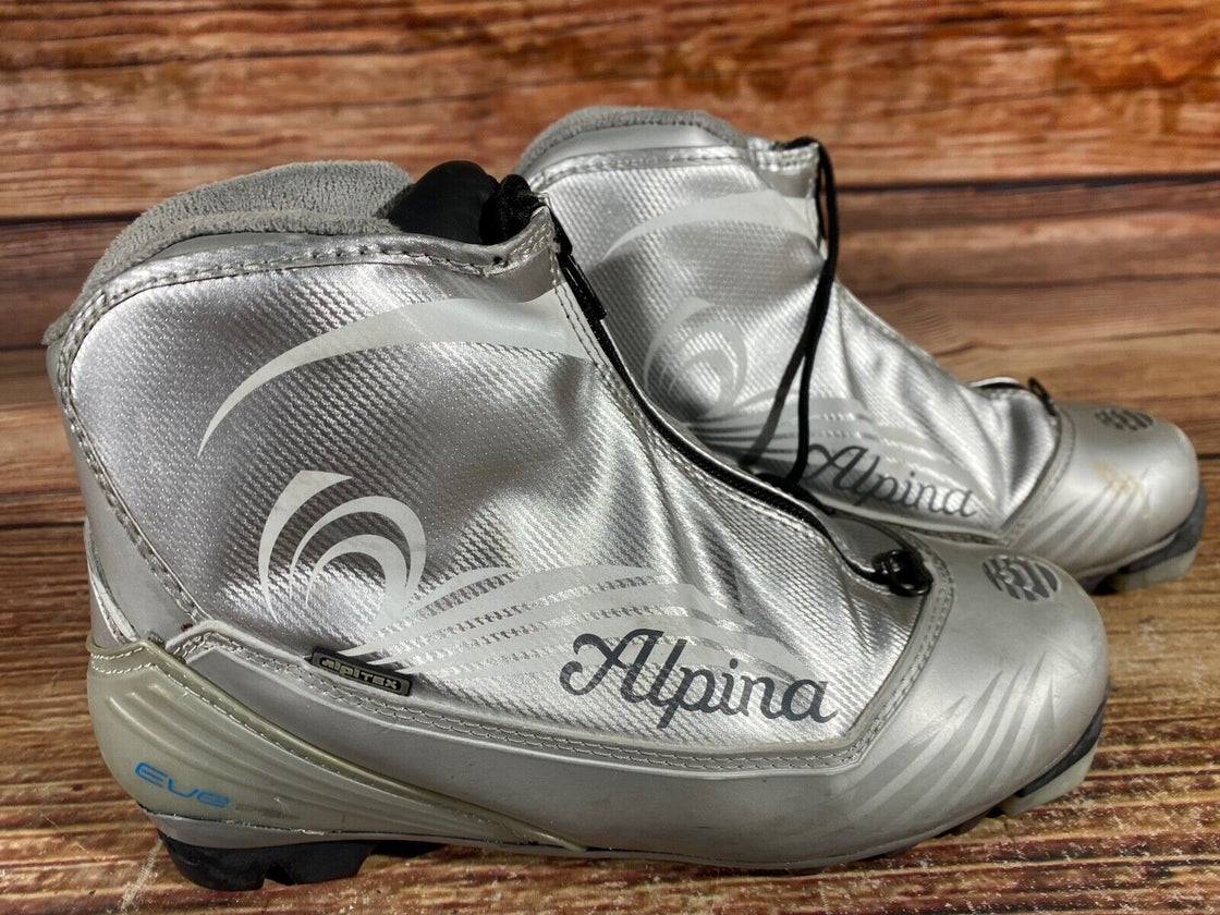 Alpina EVE28G Nordic Cross Country Ski Boots Size EU38 US6 for NNN