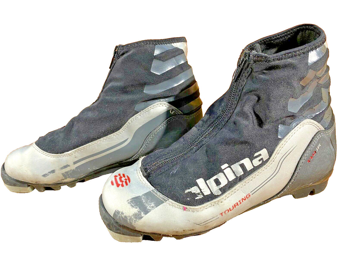 Alpina T10 JR Nordic Cross Country Ski Boots Size EU37 US5 for NNN