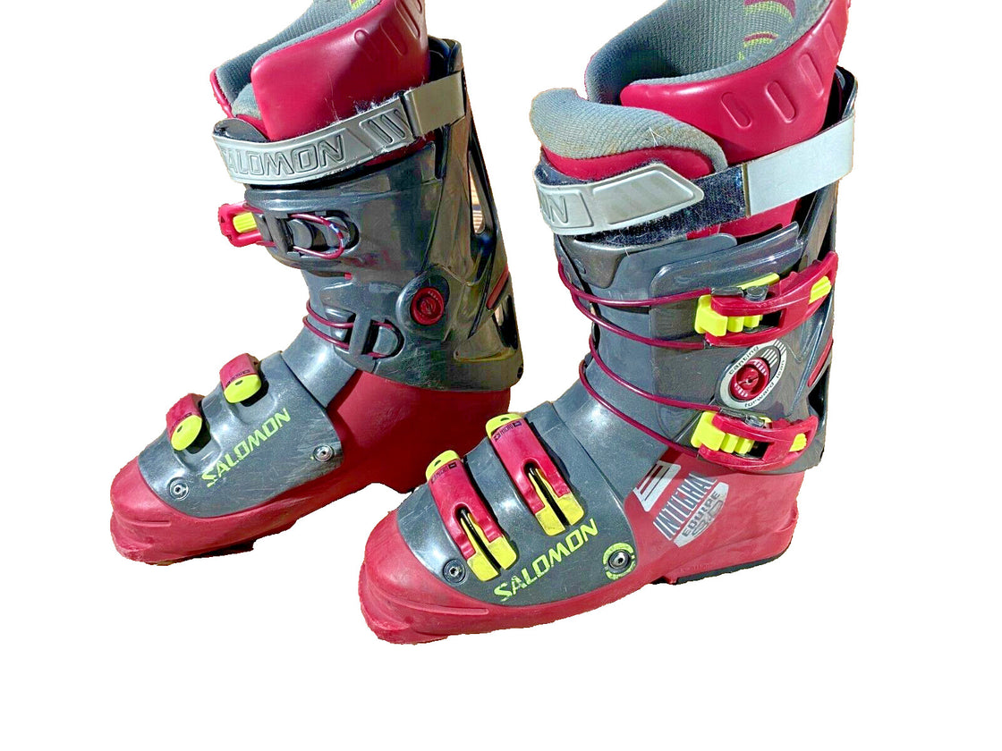 SALOMON Vintage Alpine Ski Boots Size Mondo 265 mm, Outer Sole 311 mm DH17