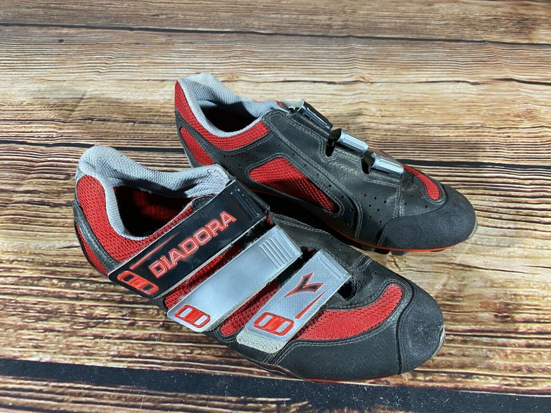 DIADORA Cycling MTB Shoes Mountain Biking Boots Size EU 41 with SPD Cleats