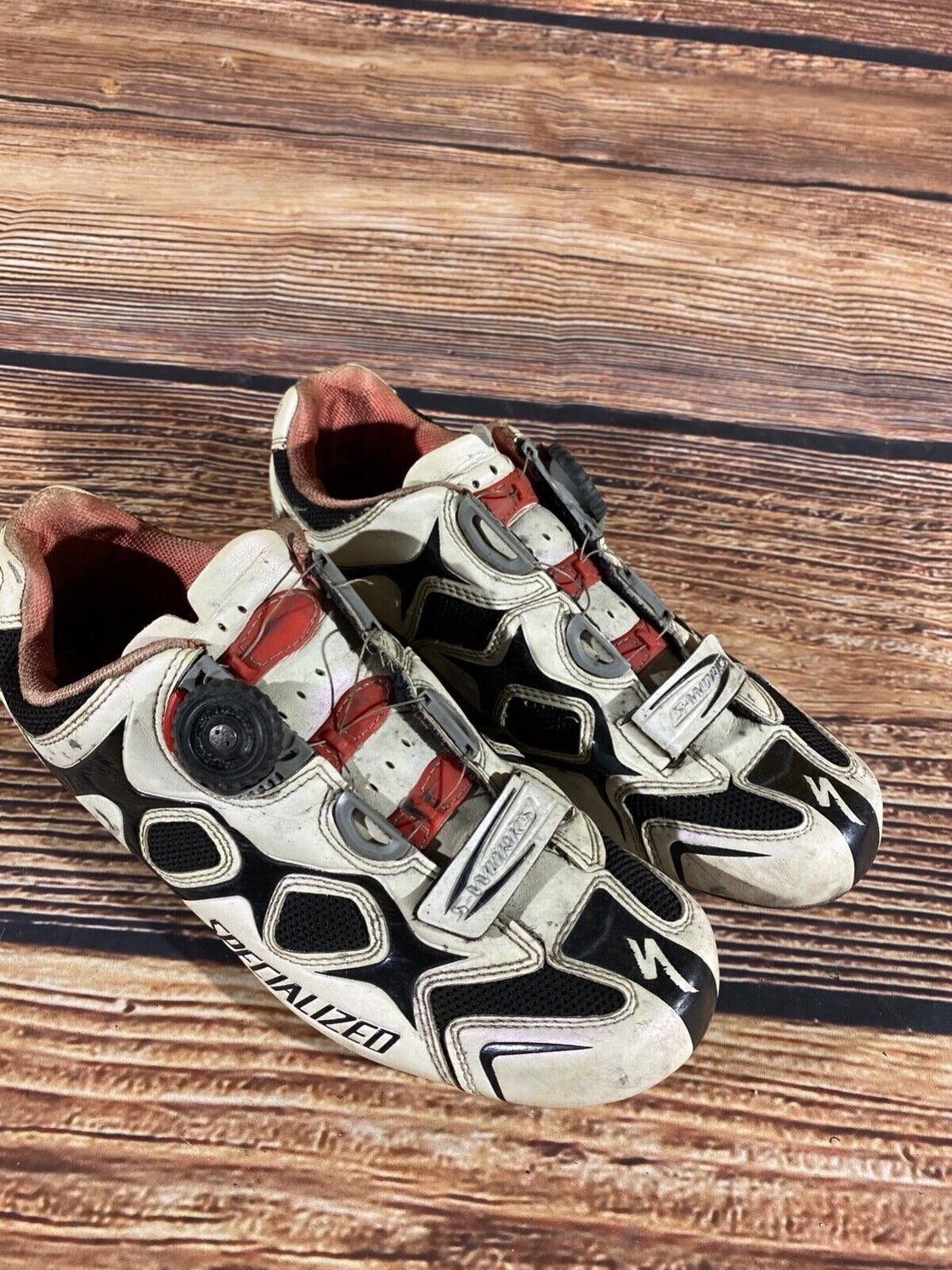 SPECIALIZED S-WORKS Retro Road Cycling Shoes Biking Boots  EU44, US11 Mondo 280